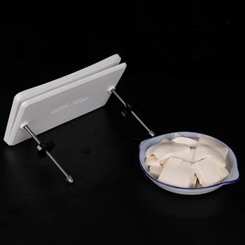 Mājās Tofu Nospiediet Shaper Izliektu Plastmasas Plāksni Valdes DIY Pelējuma Virtuves Sīkrīku