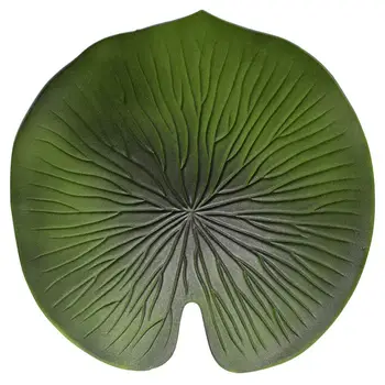 Mākslīgā Lotus Leaf Virtuves Placemat Izolācijas Paklājs Viegls, Izturīgs Bļoda Anti-Slip Galda Dekori Augstas kvalitātes Placemat