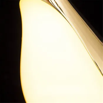 Mūsdienu vienkāršas apgaismojums LED galda lampa guļamistaba mācību zāle luksusa apdares galda lampas Ziemeļvalstīm zelta putnu metāla akrila