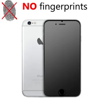 Nav fingerprint screen protector for iphone 8 7 6s X XR XS Max matēts rūdīts stikls iphone 6s 6 7 8 plus 5s se aizsardzības plēves