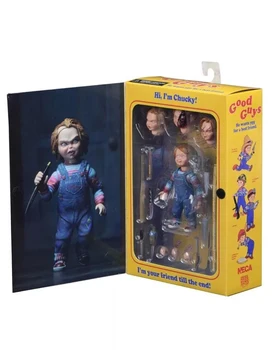 Neca Chucky Lelle Childs Spēlēt Goeden Ultieme PVC Rīcības Attēls Kustamo Locītavas Kolekcionējamus Modelis Rotaļlietas 10cm