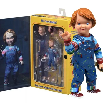 Neca Chucky Lelle Childs Spēlēt Goeden Ultieme PVC Rīcības Attēls Kustamo Locītavas Kolekcionējamus Modelis Rotaļlietas 10cm