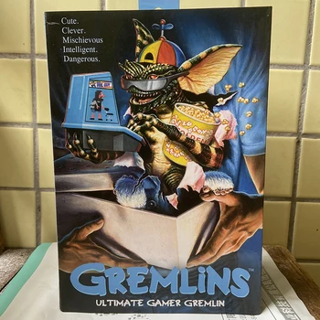 NECA Gremlins Attēls Elf Maz Monstriem Galīgā Deluxe Edition Apvienotā Kustamā Gremlins Rīcības Attēls Rotaļlietas, Dāvanu 18 cm