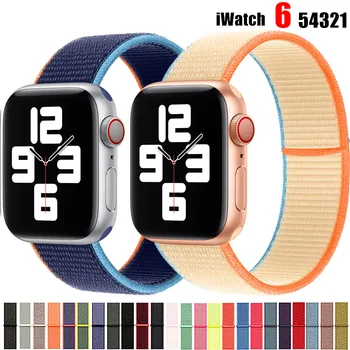 Neilona Siksna Apple skatīties joslas 44mm 40mm 42mm 38mm smartwatch aproce jostas sporta cilpa aproce iWatch series 5 3 4 se 6 joslu