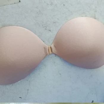 Neredzams silikona Krūšturis Sievietēm Sexy Strapless Lipīgās Lapiņas Bra veļa Bezvadu Push Up Bralette Top Bezšuvju Brassiere