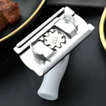 Nerūsējošā tērauda nazis var manuāli regulējams skrūvju aiztaisītu vāciņu noņemšanas atskrūvējiet skrūvi pudele nazis, virtuves sīkrīku