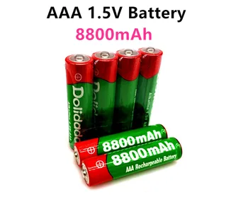 New1.5V AAA uzlādējamās baterijas 8800mAh AAA 1,5 V Jauno Sārmu akumulators led gaismas rotaļlietas MP3 ilgu mūžu