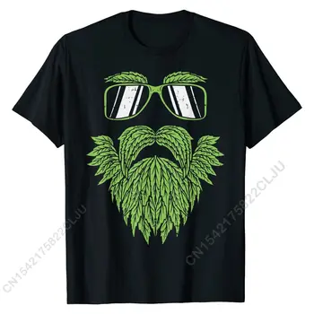 Nezāļu Bārdu Krekls Sejas Kaņepju Īrijas Hipster Dāvana T-Krekls Smieklīgi Vīrieši Tshirts Kokvilnas Topi, Krekli Smieklīgi