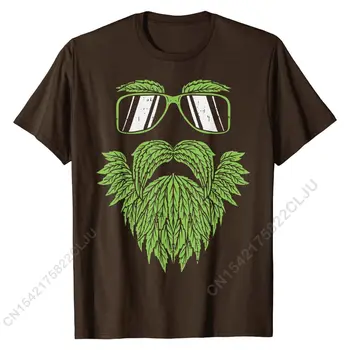 Nezāļu Bārdu Krekls Sejas Kaņepju Īrijas Hipster Dāvana T-Krekls Smieklīgi Vīrieši Tshirts Kokvilnas Topi, Krekli Smieklīgi