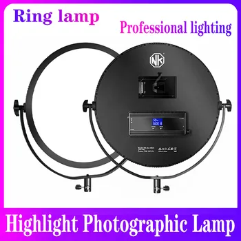 NK 360 LED Apgaismojums Bi-Color Studio Lampas Apgaismojums, Ultra Plānas Studio Malas Flapjack Gaismas, 21-Collu 70 W Aptumšojami Portrets Gaismas