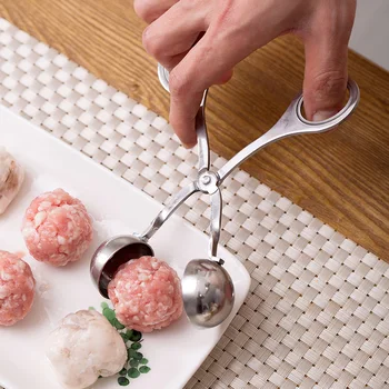 Non-Stick Meatball Maker Gatavošanas Rīki Virtuves Sīkrīkus Gaļas Bumbiņu Veidotājs Virtuves Piederumi Meatball Scoop Bumbu Maker Trauks