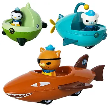 Octonauts Gup E Šaušana Gun Rotaļlietas Zemūdens Transportlīdzekļus, Laivu, Kuģu Modeļus, Kapteinis Brilles Kwazii Skaitļi Bērnu Rotaļlietas, Dāvanu