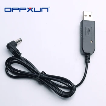 OPPXUN ir 2021. Karstā Pārdošanas Ātra Piegāde Pārnēsājamu USB Lādētāja Kabeli Baofeng UV-5R BF-F8HP Plus 
