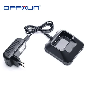 OPPXUN Lādētāju Paplāte ar Adapteri+ Lādētāja Kabeli Baofeng UV-3R+ Plus