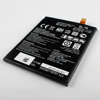 Oriģināla BL-T8 Akumulatoru LG G Flex F340S D950 D955 D958 D959 LS995 BLT8