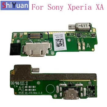 Oriģinālais USB Lādētāju Ostas Dokā Kuģa Sony Xperia XA F3111 F3113 F3115 USB Uzlādes Savienotājs Flex