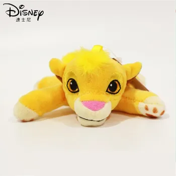 Oriģināls Disney 12cm Cute Lauva Karalis Plīša Rotaļlietas Simba Filmu Simba Mīkstu Pildījumu Dzīvniekiem, Neatkarīgi Meitenēm soma Bērniem
