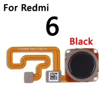 Oriģināls Par Xiaomi Redmi 6. Piezīme Pro Plus Ministru Home Poga Atpakaļ Touch ID Skeneris, pirkstu Nospiedumu Sensors Flex Kabelis Lentes