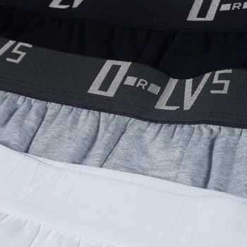 ORLVS Zīmolu Vīriešu Veļa, Kokvilnas pusgarās sporta Ērti Sleepwear Cueca Tanga Gadījuma Homewear Vīriešu bokseršortus Augstas Kvalitātes Mīksta