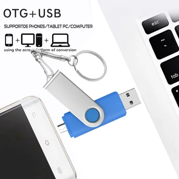 OTG Tipa C adapteri, usb 2.0 flash drive 32gb pildspalvu diska 256 gb 64gb, 128gb 16gb krāsains flash diska, usb atmiņas ierīcē atmiņas karti memory stick