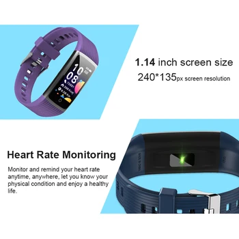 Palaist Ātrums R12 Smart Joslā Darbības Tracker Fitnesa Rokassprādze Ar Spiediena Mērīšana sirds ritma monitors par godu joslu 5 miband