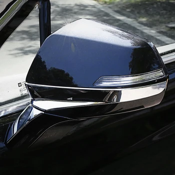 Par Cadillac XT5 2016 2017 2018 2019 2020 Piederumi Spilgti Sānu Atpakaļskata Moirror Apdares Segtu Durvīm Spoguļi Sloksnes Auto ABS Chrome