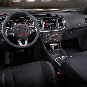 Par Dodge Challenger Lādētāju Durango-2020 Stūres Rata Apdare Vāka Emblēma +Gaisa Kondicionieris Slēdzis CD Pogu Slēdzis