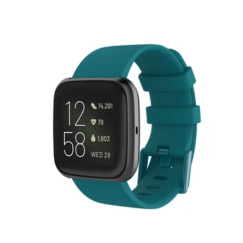 Par Fitbit Versa 2 Smart Watch Band Nomaiņa Aproce Par Fitbit Otrādi Lite Mīksta Silikona Siksniņa Sporta Aproce Piederumi
