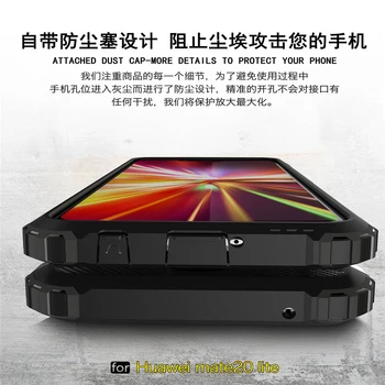 Par Huawei Mate 20 Lite Pro Gadījumā Gumijas Bruņas, Gliemežvāki Grūti Telefonu Gadījumā Par Huawei Mate 20 Pro 30pro Vāks Huawei Mate 20 Lite