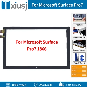 Par Microsoft Surface Pro4 1724 Pro 4 Skārienekrāna Digitizer Stikla Nomaiņa