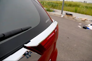 Par Mitsubishi Outlander 2016 -2020 ABS Chrome Taillight Streamer Apdares Aizmugurējo lukturu Gaismas Bezel Vāks Auto Daļas 4gab/komplekts