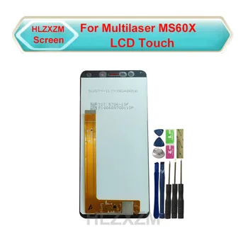 Par Multilaser MS60X LCD Displejs Ar Touch Screen Digitizer Montāža Nomaiņa Ar Tools+3M Uzlīme