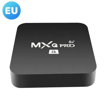 Par MXQ PRO 5G Smart TV Box Android 9.0 4K 2.4 G&5G WiFi Amlogic S905W 2GB 16GB 3D Android TV Box Media Player 1080P Pasaules