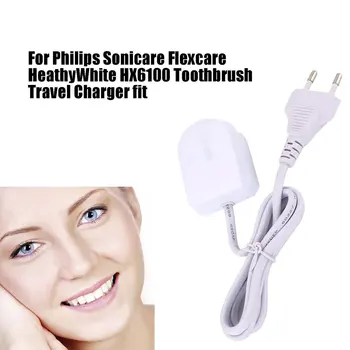 Par Philips Sonicare Flexcare HeathyWhite HX6100 zobu Suka Ceļojuma Lādētājs fit HX8111 HX8141 HX8401 HX8140 Eiropas