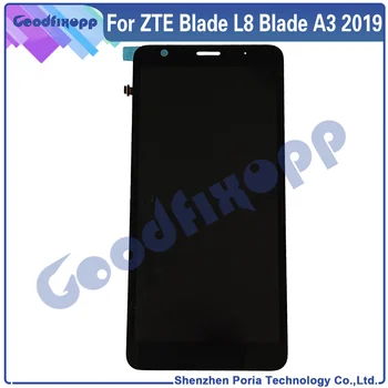 Par ZTE Blade L8. / ZTE Blade A3 2019 LCD Displejs Ar Touch Screen Digitizer Paneļa Montāža Nomaiņa