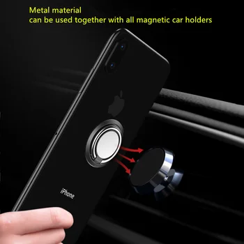 Pasaku tālrunis grip vislabāk magnētiskā tālruņa turētāju automašīnas viedtālrunis pirkstu gredzens HUAWEI P20 pro/mate20 pro Xiaomi Redmi note8