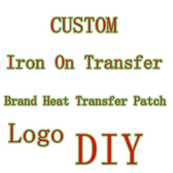 Pasūtījuma Dzelzs Pārskaitījumu Apģērbu Zīmola Logotips Plāksteris Iron-on Transfer Thermocollants Termo Uzlīmes, Apģērbu Zīmola Plāksteri
