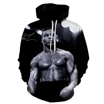Pavasara un rudens modes jaunu 3D iespiesti sporta krekls bokseris raksturs boksa elements apģērbs liela izmēra maza izmēra vairumtirdzniecība