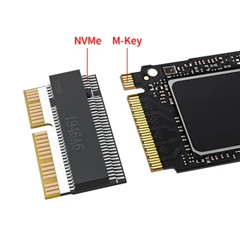 PCIE NGFF M. 2 NVMe SSD Adapteris Converter Kartes Stāvvadu Kartes Converter for MACBook Air, Pro 2013 2016 2017 SSD diska Adapteri,