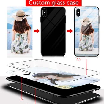 Pielāgot Tālruni OnePlus 8T 5G Gadījumā, Rūdīta Stikla Vāks DIY Attēla Nosaukums Segtu Pasūtījuma ar Jūsu Foto OnePlus 8T Attiecas uz Gadījumiem,