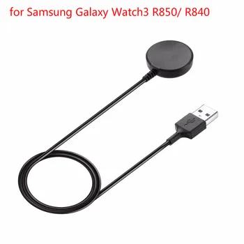 Piemērots Samsung Galaxy Skatīties 3 SM-R850/SM-R840 SM-R500 / SM-R830 / SM-R820 Bezvadu Lādēšanas Statīvs Uzlādes Kabelis