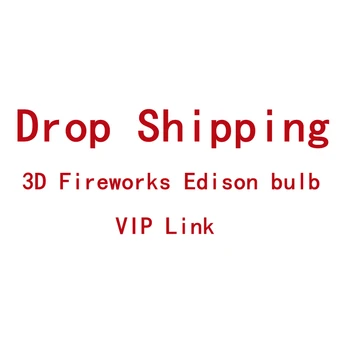 Piliens kuģniecības 3D Uguņošana Edison spuldzes