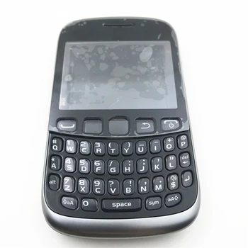 Pilns Mājokļu BlackBerry Curve 9320 Priekšējā Rāmja Vidū Rāmis ar Tastatūru Sānu Pogas Nomaiņa