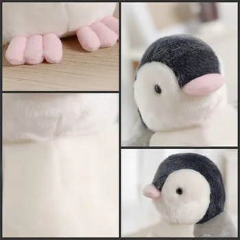 Pingvīns bērnu mīkstas plīša izspiest skaņu rotaļlieta dzied pildījumu animācija dzīvnieku mazulis lelle dāvanu Snailhouse Vokālā Mīkstās Rotaļlietas Lelle