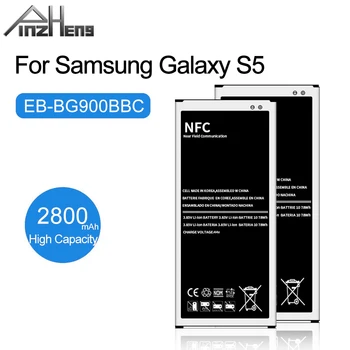 PINZHENG 2800mAh EB-BG900BBC Mobilā Tālruņa Akumulators Samsung Galaxy S5 i9600 G900S G900F Akumulatora Nomaiņa Telefonu Baterijas