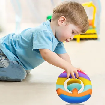 Pirkstu Roktura Stresa Atslodzes Rotaļlietas Anti Stress Toy Autismu Trauksme Relief Rotaļlietas Ekstrūzijas Maņu Fidget Reliver Veselīgu Rotaļlietas