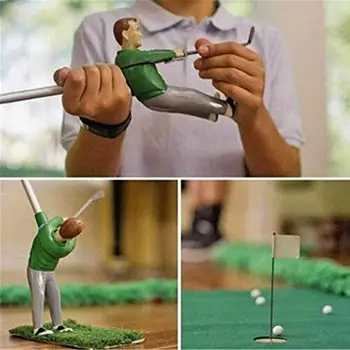 Plastmasas Mini Golfa Klubs, Spēles Komplekts Bērniem Iekštelpu Vecāku un bērnu Izglītības Rotaļlieta, Mini Golfa Klubs