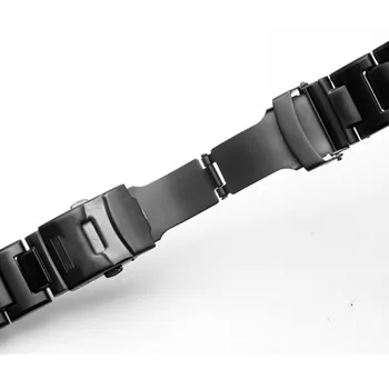 Plastmasas skatīties band 27*13mm rokas pulksteņi joslu Pielāgošanas alpīnisma Skatīties PRW-7000FC Plastmasas tērauda Kompozītu skatīties ķēdes