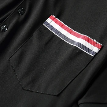 Polo Krekli, Vīriešu Apģērbs Ir 2021. Krekls Camisas De Hombre Korejas Vīriešu Modes Dizaineru Drēbes Luksusa T Krekls Topi Ar Īsām Piedurknēm