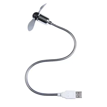 Portatīvo Elastīga Mini USB USB Ventilators Dzesēšanas Vēsāks Plug and Play, Lai Notebook Portatīvo DATORU USD Sīkrīku